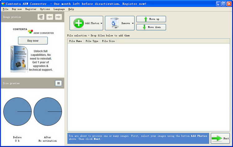 Contenta ARW Converter(图片批量转格式)