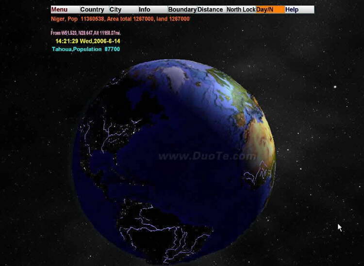 3D World Map(三维世界地图)