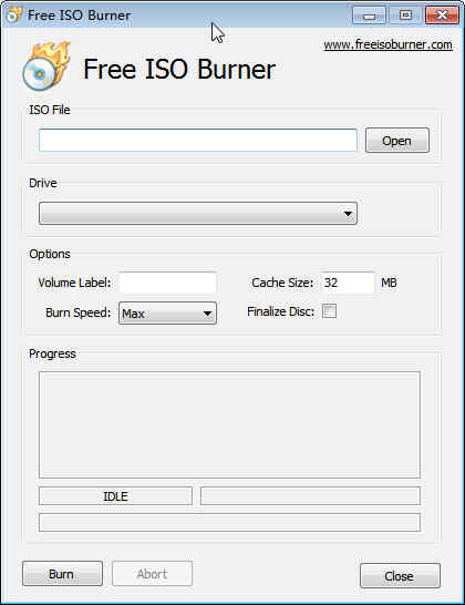 Free ISO Burner