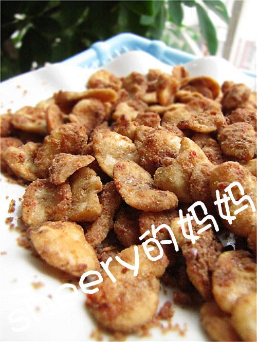 麻辣油酥豆瓣