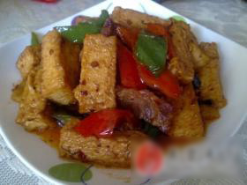 红烧千叶豆腐