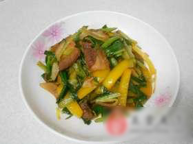 黄椒炒肉