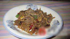辣炒鸡胗