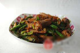 尖椒炒鸡爪
