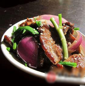 椒盐香煎肉