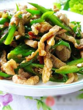 尖椒肉丝