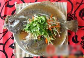 清蒸多宝鱼