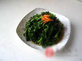 素炒茼蒿
