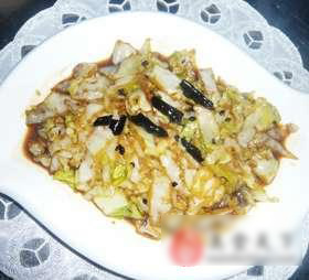 酸辣圆白菜