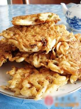 煎虾饼