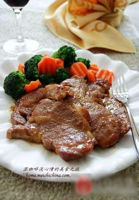 香煎梅花肉