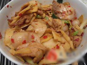 竹笋回锅肉