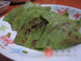 绿色小饼