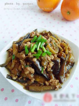 肉末茄子