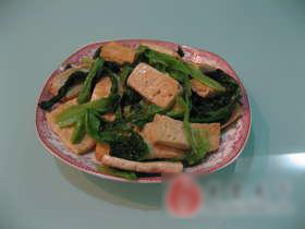 小白菜炒豆腐
