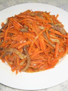 胡萝卜丝炒肉丝