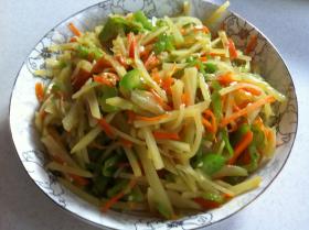五彩土豆丝