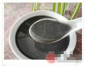 黑芝麻核桃黑豆糊